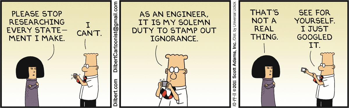 Dilbert Cartoon